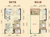 电建地产星湖湾_2室2厅2卫 建面121平米