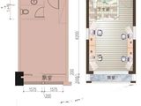 长城万悦汇_标准间A1户型图 建面37平米