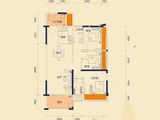 东江豪门_3室2厅2卫 建面100平米