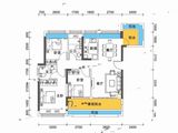 浩创果岭上院_3室2厅2卫 建面101平米