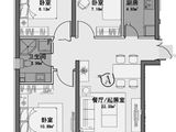 太阳城_3室2厅1卫 建面86平米