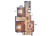 金碧伦二期_2室2厅1卫 建面83平米