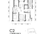 俪景嘉园_3室2厅2卫 建面153平米