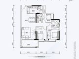 翔隆七色城邦_3室2厅2卫 建面106平米