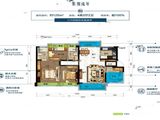 碧桂园山湖城_4室2厅2卫 建面125平米