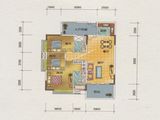 星耀广场_3室2厅2卫 建面125平米