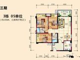 裕港豪庭_3室2厅2卫 建面106平米