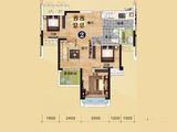 华炬珑玥壹号_3室2厅1卫 建面79平米
