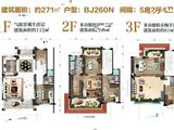 江门碧桂园凤凰城_5室2厅4卫 建面271平米
