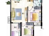 保利春天里_3室2厅1卫 建面81平米