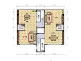 乐雅居_A户型 负一层平面图 建面0平米