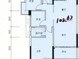 龙腾豪园_3室2厅2卫 建面102平米