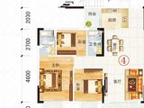 粤宇碧水湾_3室2厅2卫 建面100平米