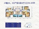 金河湾豪庭_3室2厅2卫 建面120平米