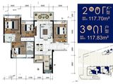 国汇豪庭_4室2厅2卫 建面117平米