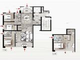 新希望天麓_4室2厅3卫 建面160平米