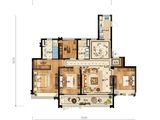 富力中央公园二期_4室2厅2卫 建面155平米