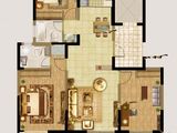 朱泾名园_3室2厅2卫 建面128平米