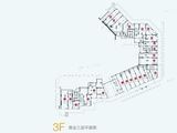 首创嘉陵十里_商业街3F分布 建面42平米