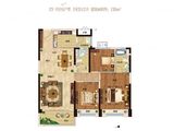 碧桂园峯景_3室2厅2卫 建面126平米