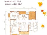 香山红叶_3室2厅2卫 建面102平米