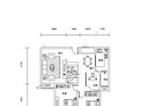 东晋桃源缙福源_3室2厅1卫 建面106平米