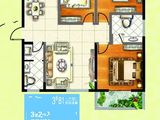 美誉阁楼_3室2厅2卫 建面121平米