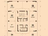 华东万悦城_8室0厅8卫 建面11000平米