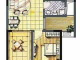隆昊昊天园_2室2厅1卫 建面71平米