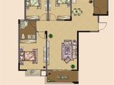 众发世纪城_3室2厅1卫 建面123平米