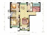 光明观澜公馆_2室2厅1卫 建面95平米