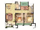 光明观澜公馆_2室2厅1卫 建面88平米