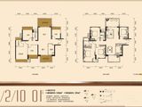龙光玖珑府_4室2厅2卫 建面120平米