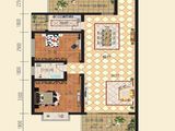 贵安第一城_2室2厅1卫 建面87平米