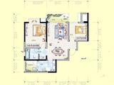 花果园_2室2厅1卫 建面84平米