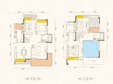 恒大都会广场_4室2厅3卫 建面190平米