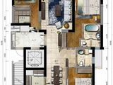 海航万绿园1号_3室2厅2卫 建面154平米