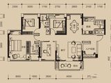 塘厦德洲城_4室2厅2卫 建面125平米