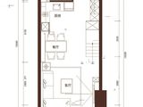 思朗广场_2室2厅1卫 建面53平米