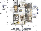 韶关碧桂园江山樾_3室2厅2卫 建面115平米
