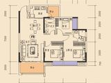 御品豪庭_2室2厅2卫 建面101平米