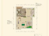 九龙湖_别墅C3负一层 建面283平米