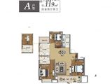 富力御湖半岛_4室2厅2卫 建面119平米