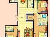 佳源广场_4室2厅3卫 建面184平米