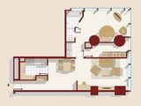 东方之门_1室2厅1卫 建面127平米