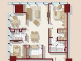 东方之门_3室2厅2卫 建面180平米
