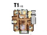 月亮湾3号三期_6室2厅4卫 建面240平米