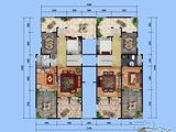 东南悦湖_花园洋房C一层 建面200平米
