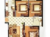 中铁溪源_3室2厅1卫 建面105平米