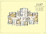 碧桂园江北新城_3室2厅4卫 建面136平米